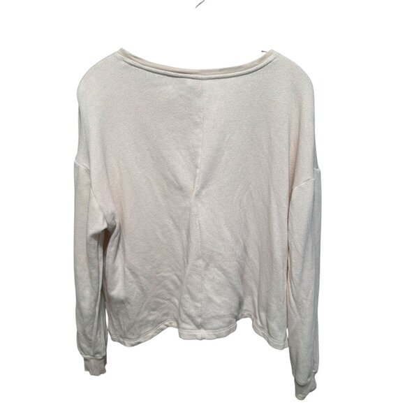 Disney LC Lauren Conrad Embroidered Bird & Floral Pullover Cropped Sweatshirt Sw - Picture 9 of 9